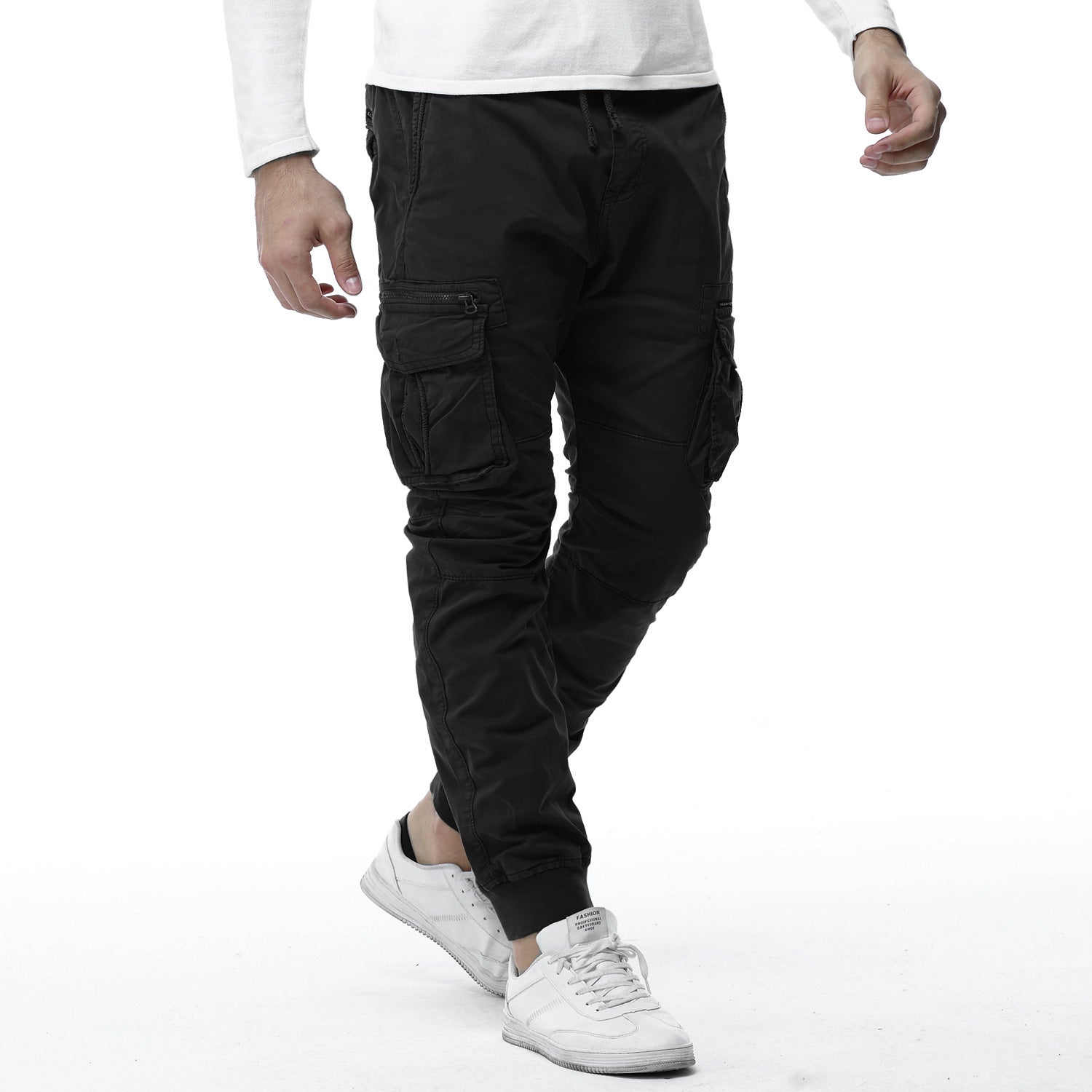 New Export Men's Pants Fashionable Cargo Pants 8017 Large Size