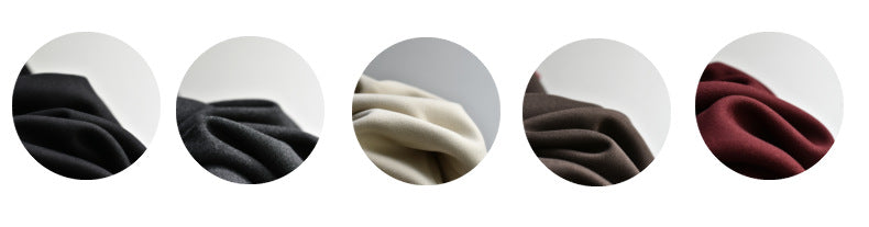 【Double Warm Wool Pants】Women's New Style Draped Wool Silk Soft and Smooth Winter Slimming Wide-Leg Casual Long Pants for Women