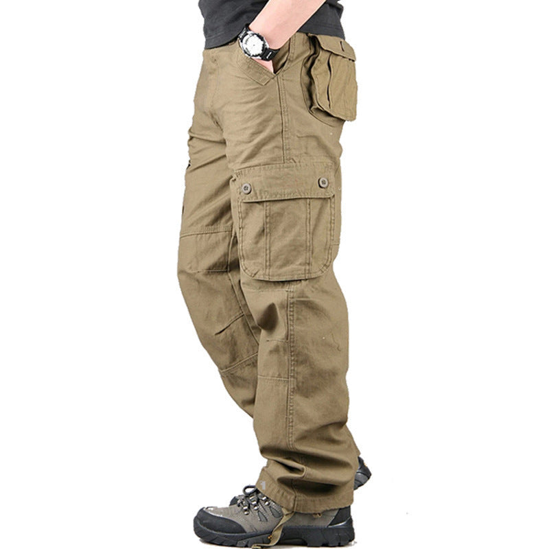 Foreign Trade Wholesale Overseas Workwear Pants Men's Multi-pocket Pants New Men's Casual Loose Men's Pants Labor Protection Pants