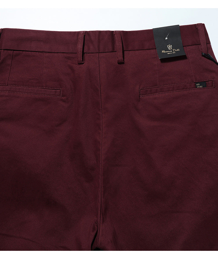 Discount Upgrade Md Men's Clothing Spring & Fall Modal Straight Pants Slim Trousers Men's Business Men's Casual Pants