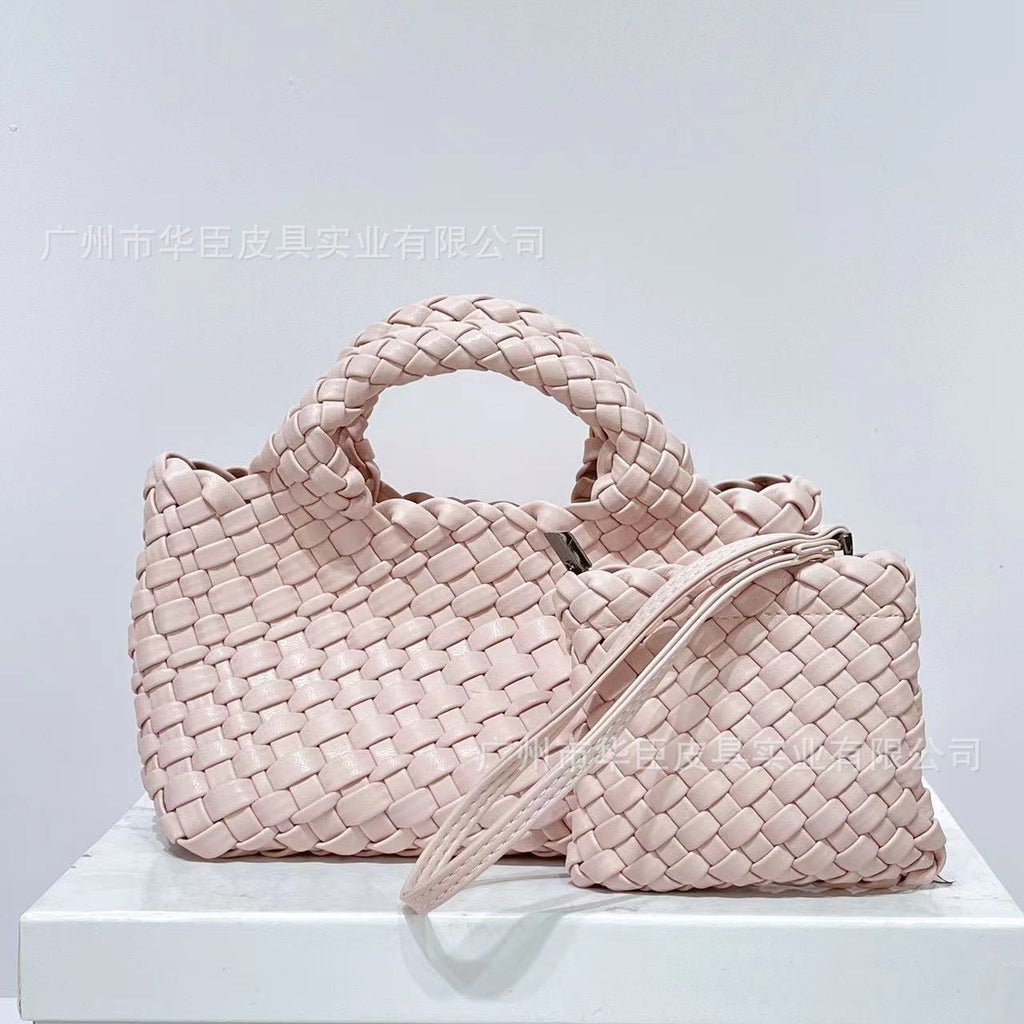 Cross-border Fashion Chain Bag Hand-woven Bag Women's Vegetable Basket Small Bag Han Feng Shoulder Bag Crossbody Bag
