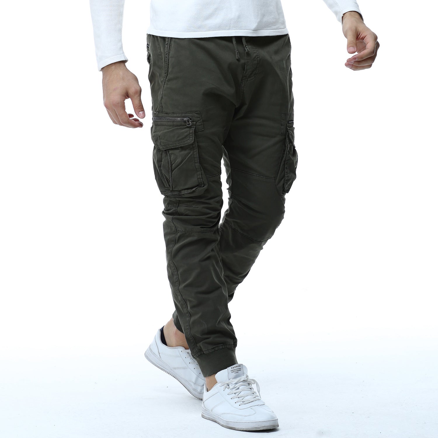 New Export Men's Pants Fashionable Cargo Pants 8017 Large Size
