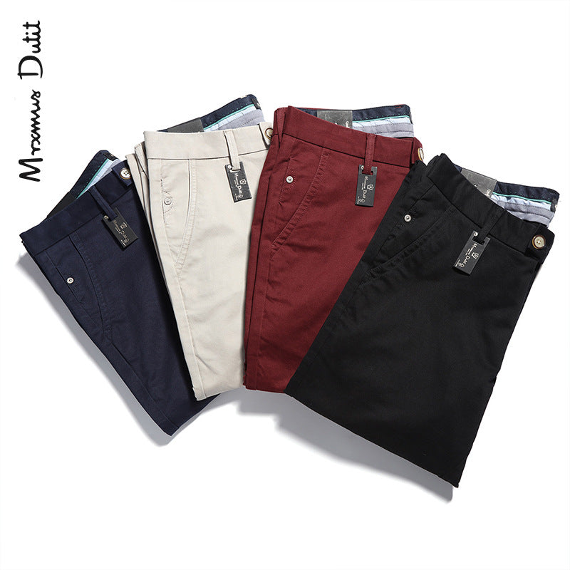 Discount Upgrade Md Men's Clothing Spring & Fall Modal Straight Pants Slim Trousers Men's Business Men's Casual Pants