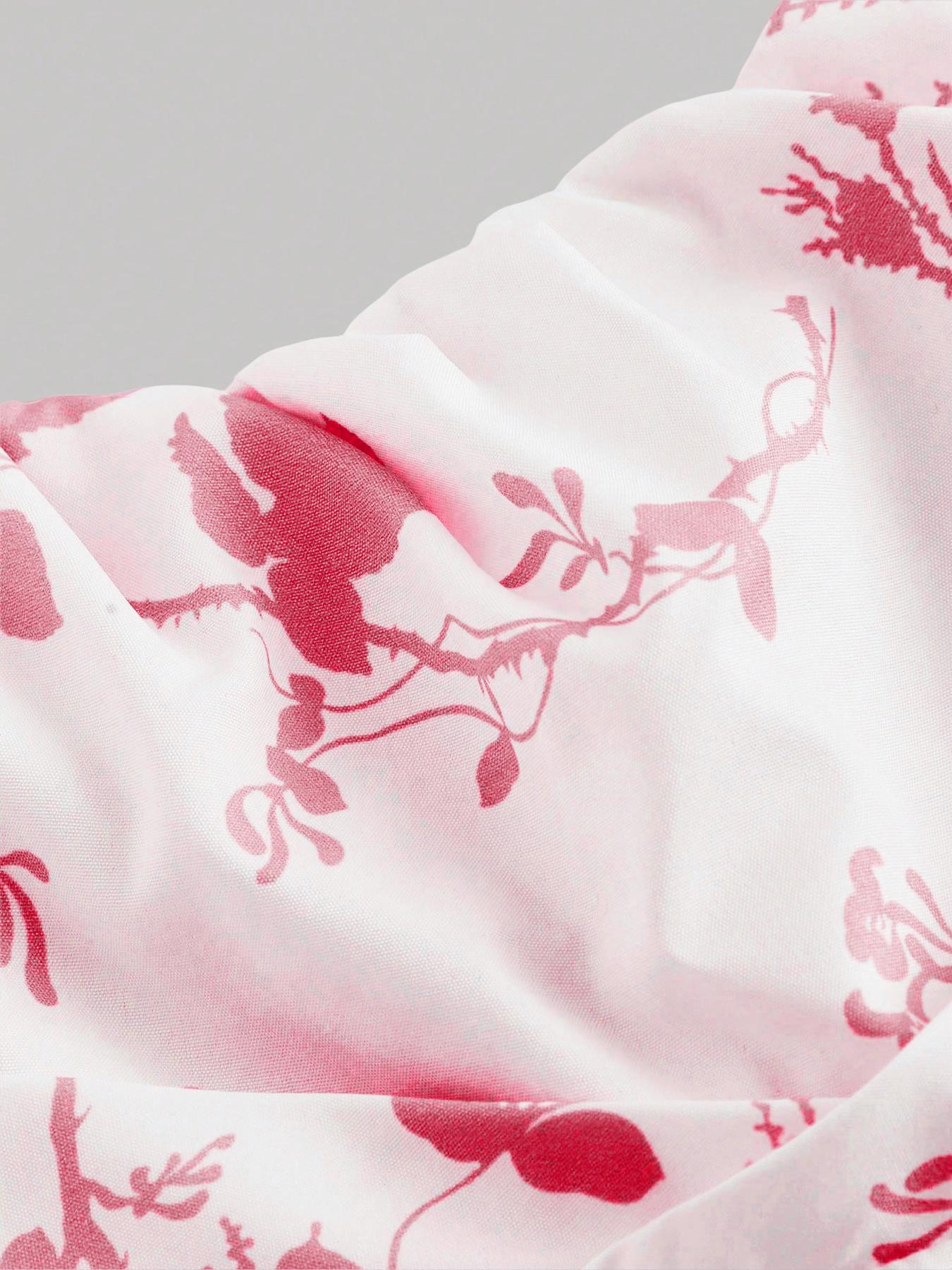 Amazon 2025 European and American New Women's Floral Printed Sling Homecoming dress Summer Sun Dress Spring Dress