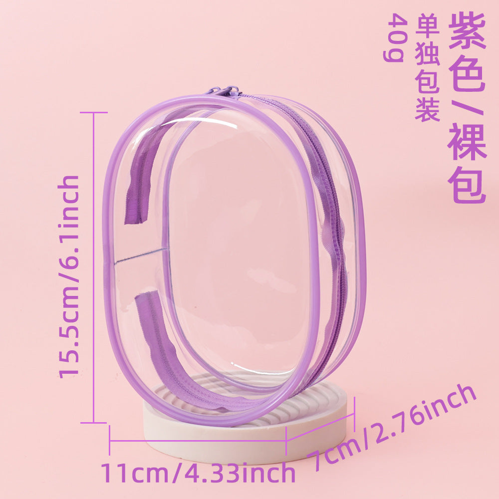 15cm Doll Display Bag - PVC Transparent Hand-Made Doll Outing Bag
