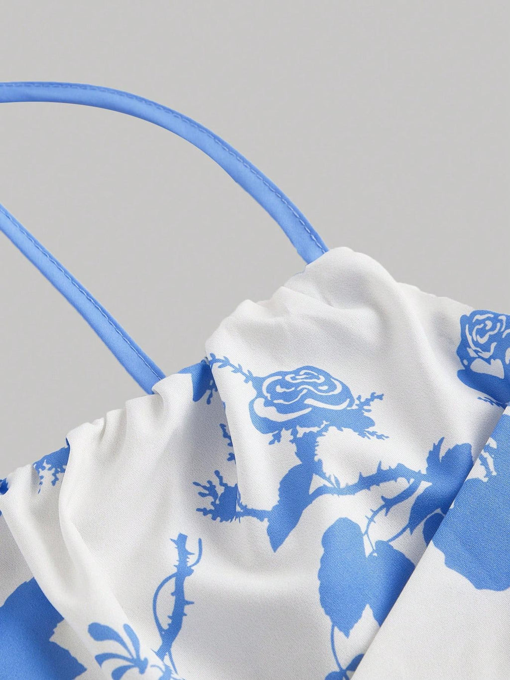 Amazon 2025 European and American New Women's Floral Printed Sling Homecoming dress Summer Sun Dress Spring Dress