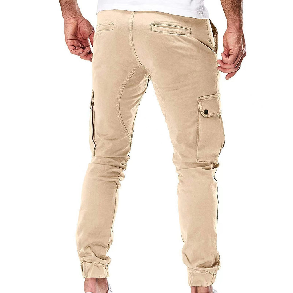 Autumn new men's pants ebay men's overalls Amazon wish AliExpress new overalls men's manufacturers straight