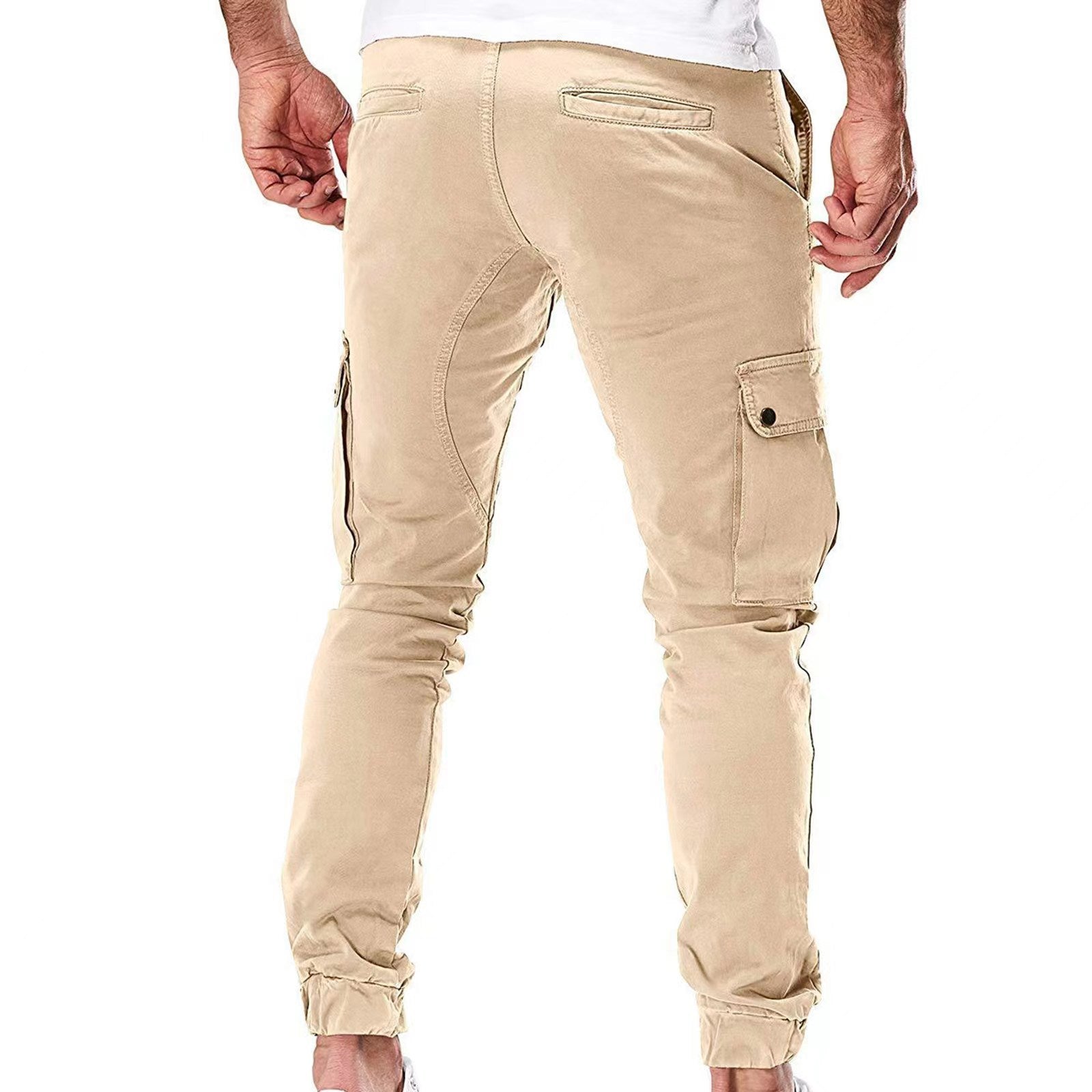 Autumn new men's pants ebay men's overalls Amazon wish AliExpress new overalls men's manufacturers straight