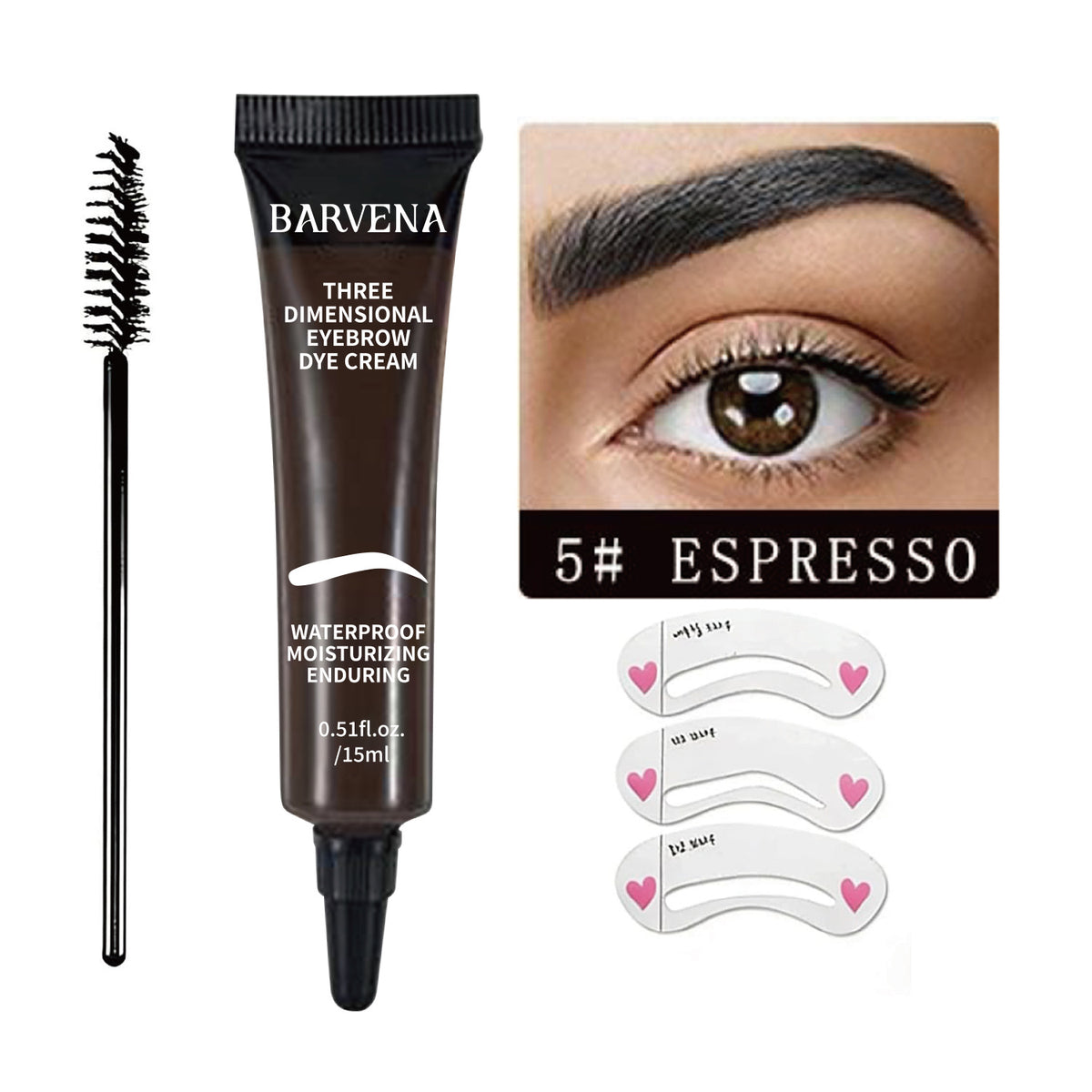 Barubt Eyebrow Tinting Gel - Waterproof Long-Lasting Eyebrow Tint