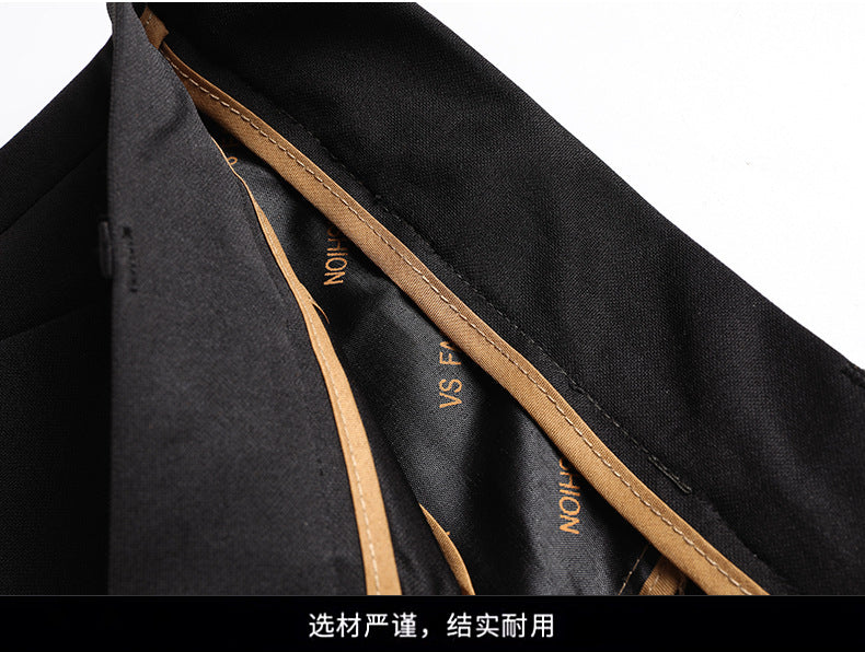 Spring and Summer New Trousers Men's Loose Straight Leg Pants Thin Casual Trousers Wrinkle-resistant Non-ironing Pants