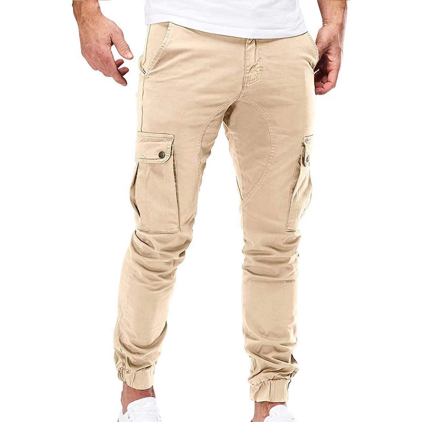 Autumn new men's pants ebay men's overalls Amazon wish AliExpress new overalls men's manufacturers straight