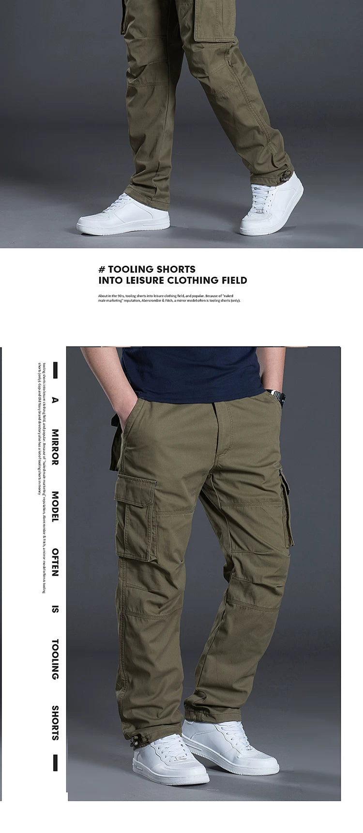 Wholesale overseas overalls men's pants casual overalls labor protection wear-resistant straight loose spring and autumn casual pants multi-pocket