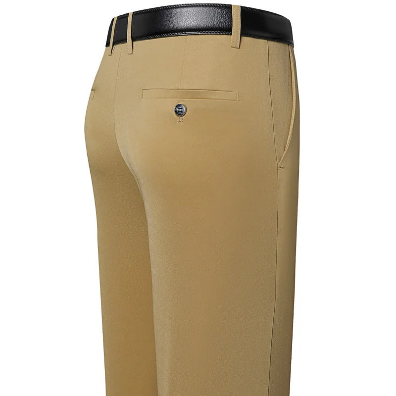 Summer Thin Casual Trousers, Business Men's Trousers, Middle-Aged Dad Casual Trousers
