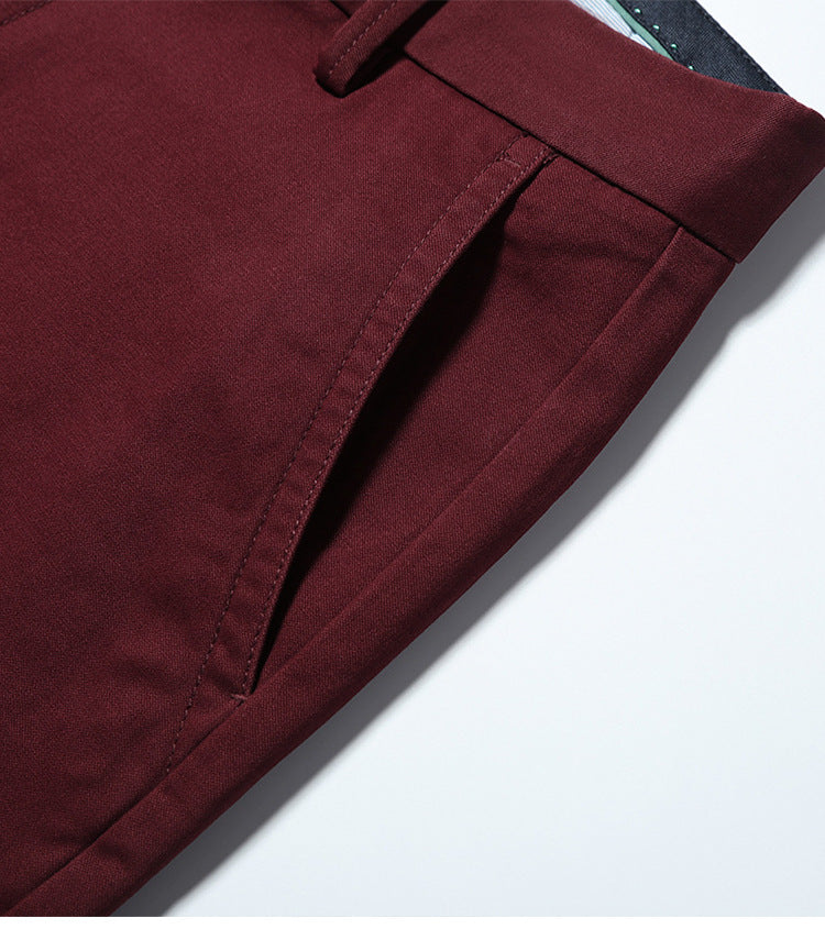 Discount Upgrade Md Men's Clothing Spring & Fall Modal Straight Pants Slim Trousers Men's Business Men's Casual Pants