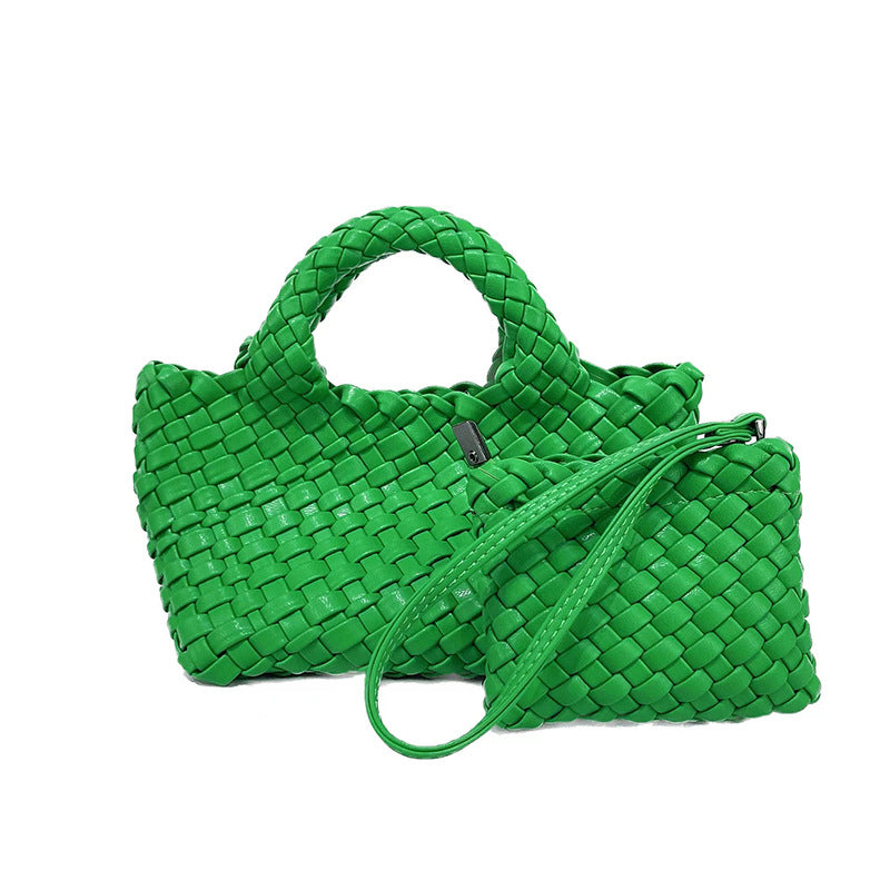 Cross-border Fashion Chain Bag Hand-woven Bag Women's Vegetable Basket Small Bag Han Feng Shoulder Bag Crossbody Bag