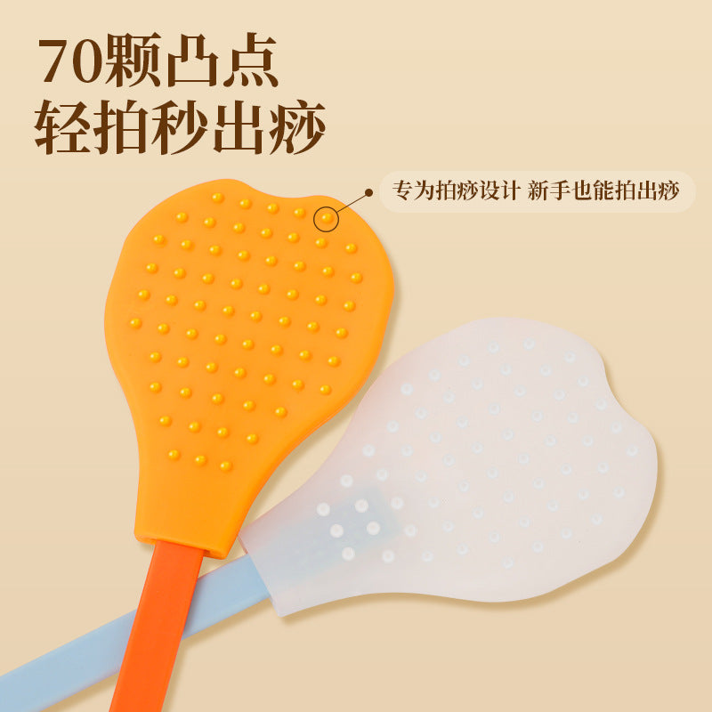 Meridian massage board silicone health care home massage stick fitness massage scraping board massage acupuncture point massage hammer
