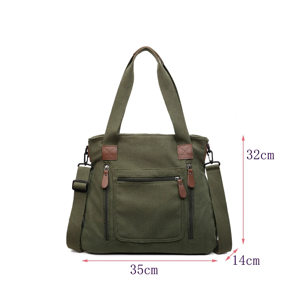 Fashion Casual Women's Shoulder Bag Large Capacity Women's Crossbody Bag High Quality Tote Bag Multi Functional Women's Handbags
