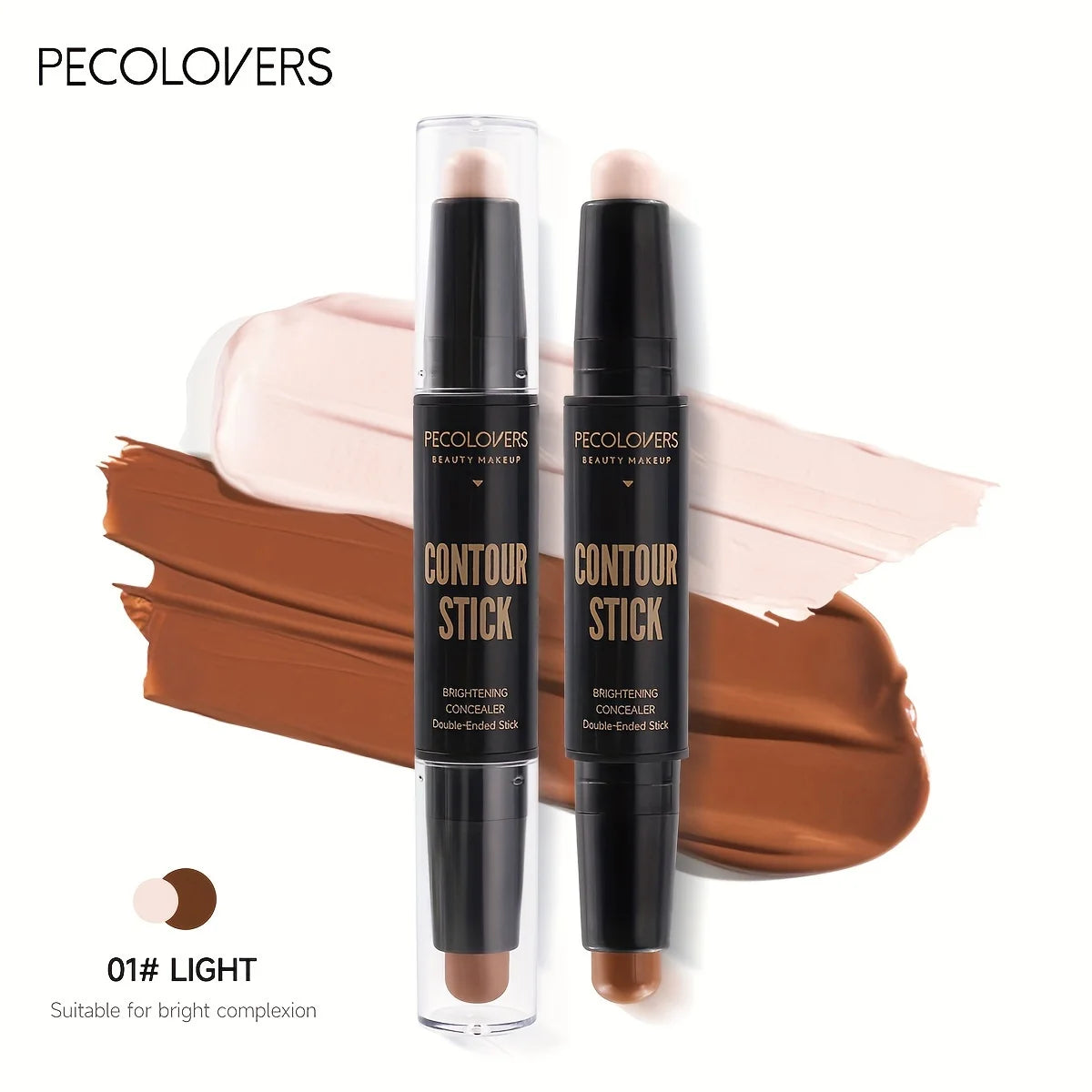 Face Concealer Contour Bronzer Foundation Cream All In One Makeup Base For Women Flawless Finish