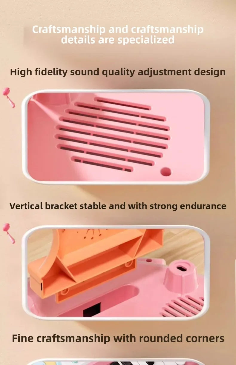 24 Key Kids Piano Keyboard with Microphone Electronic Musical Instrument Interactive Learning Toy Educational Gift for Girls Boy
