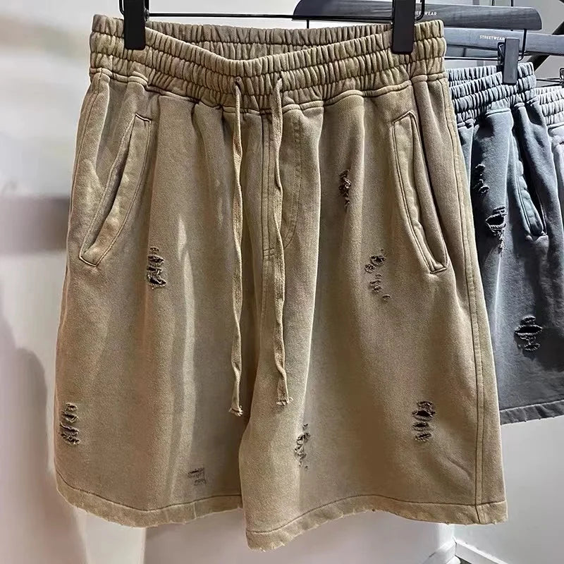 Cut Up Vintage Shorts Distressed Denim For Women Festival Ready All Day Comfort Stylish