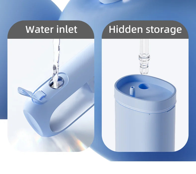 Cepillo de dientes eléctrico portátil con irrigador dental para limpiar los dientes, irrigador bucal doméstico para limpiar los dientes