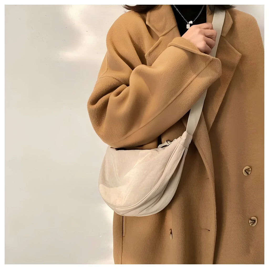 Casual Nylon Hobos Crossbody Bag for Women Designer Shoulder Bags Large Capacity Tote Lady Travel Shopper Bag Female Purses