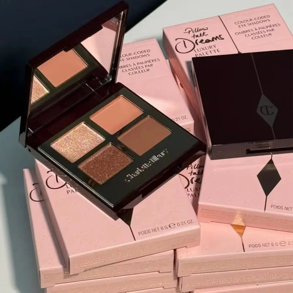 Charlotte Tilbury Eye Shadow 4-colors 6-colors 7-colors 9-colors Super Nudes Easy Eye Push Up Lashes Lasting Natural Cosmetics