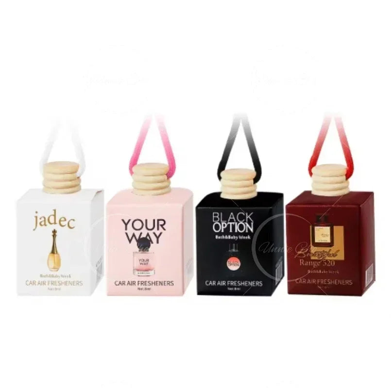 8ml Glass Bottle Car Air Freshener Hanging Perfume Diffuser