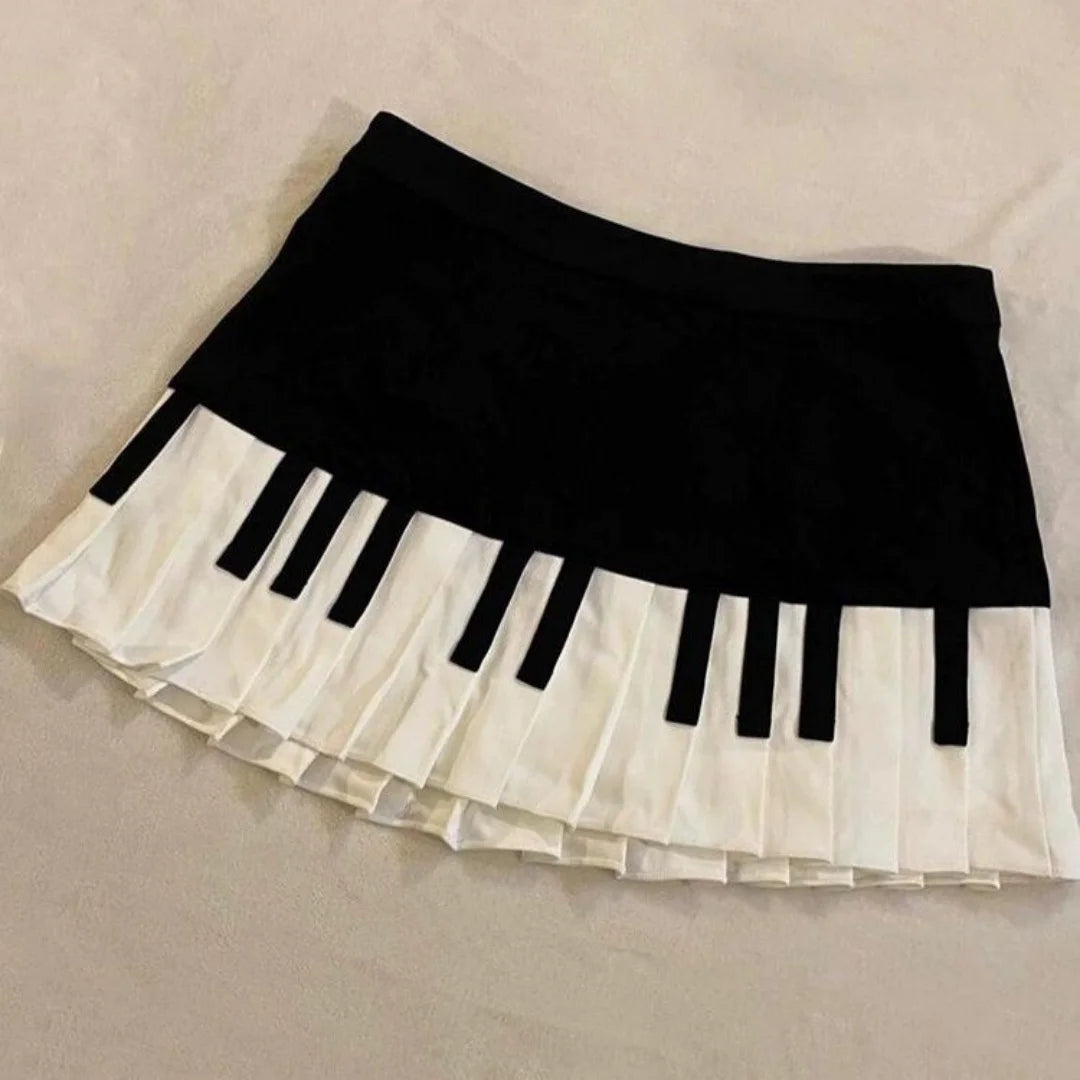Japanese Y2k Cute Ruffled Plaid Skirt Subculture White Lace Cake Skirts Preppy Casual New Women Princess Puffy Skirts Mini Skirt