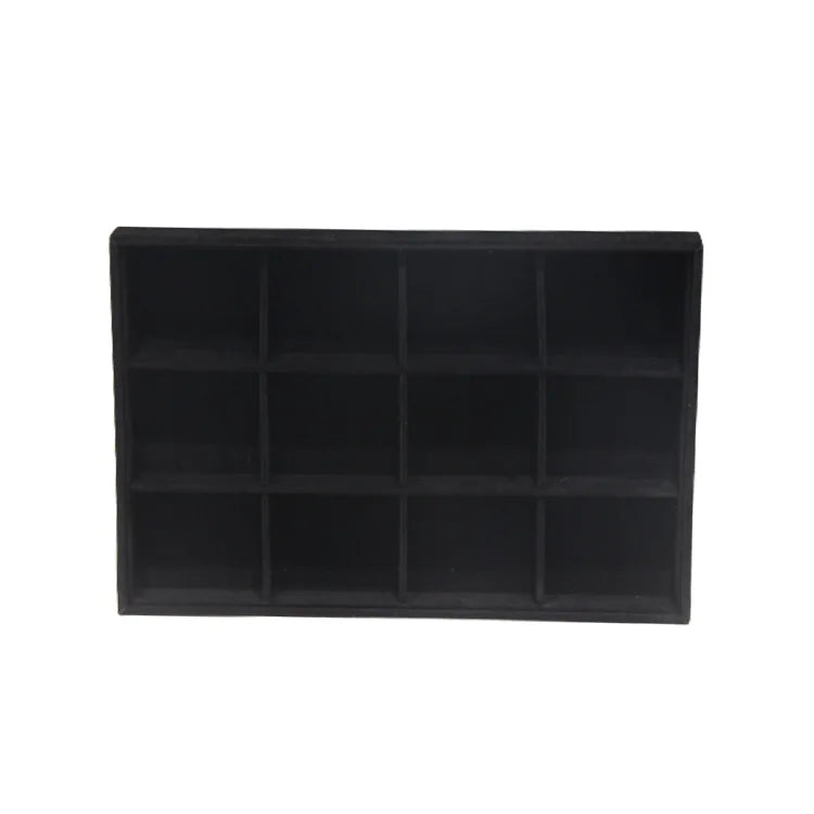 New Velvet Jewelry Tray | Ring Earring Necklace Organizer Case
