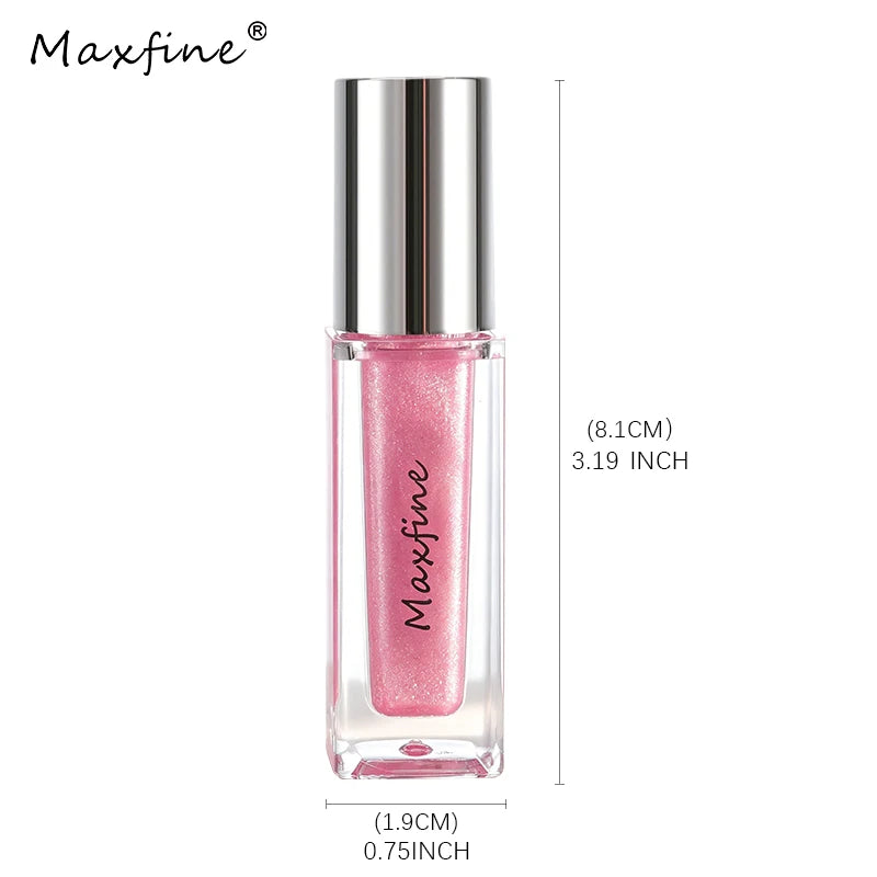 Shimmer Glitter Lip Gloss Transparent Diamond Sparkle Lip Tint Smooth Hydrating Lip Shine Can Be Used Over Lipstick Party Cosmet