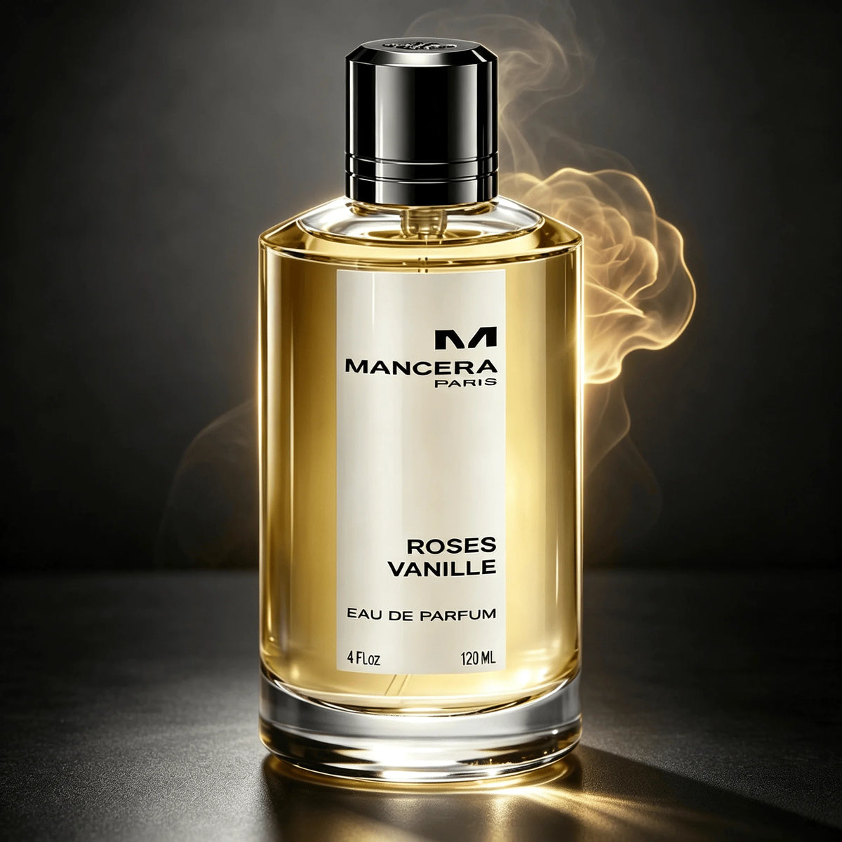 Mancera Roses Vanille Eau De Parfum Spray 120Ml/4Oz, Brand New 100% Genuine, Long-Lasting Sweet Rose Vanilla Gourmand Fragrance, Luxury Paris Unisex Perfume, Elegant Scent Gift for Daily Wear Dating
