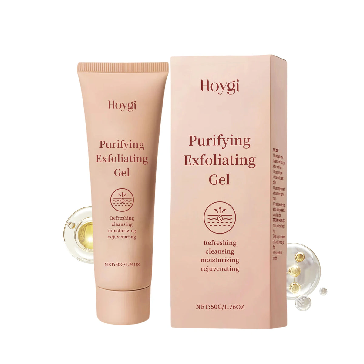 Hoygi Purifying Exfoliating Gel - Deep Cleansing & Oil Control 30ml