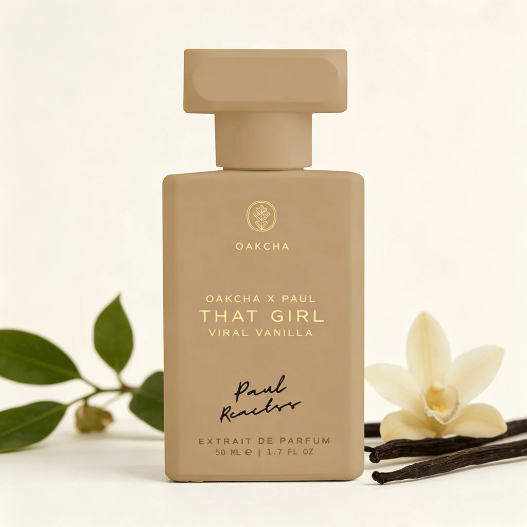 OAKCHA That Girl Viral Vanilla Designer Dupe Women Perfume Viral Warm Creamy Vanilla Sweet Scent 50ml Portable Matte Khaki Bottle Long Wear Feminine Neutral Fragrance Affordable Daily Perfume