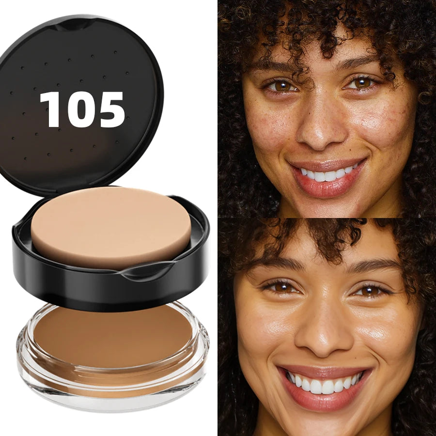 Foundation Concealer Nine Color High Coverage Waterproof Long Lasting Anti Dark Circle Freckle Cover For All Skin Types