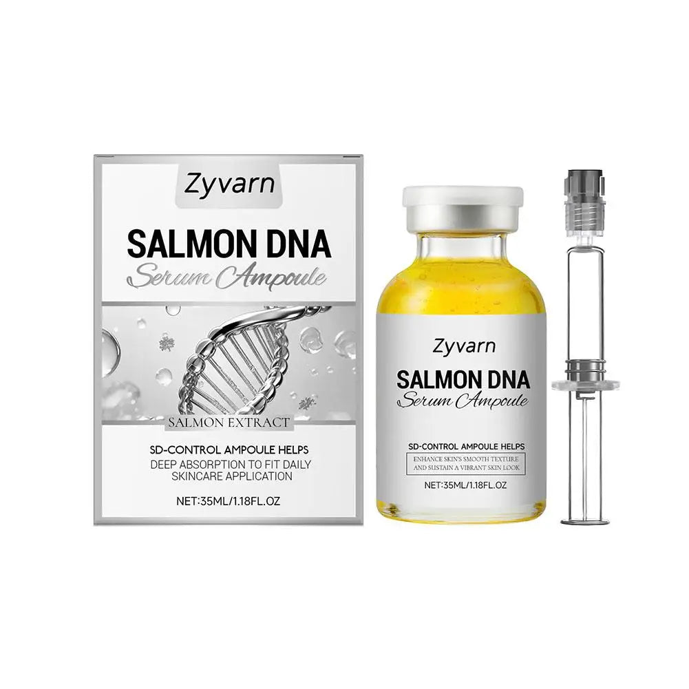 2/1pcs Salmon Dna Moisturizing Face Serum Ampoule Essence, Pdrn Daily Skincare Deep Moisturizing  Radiant Facial Skin Soothing