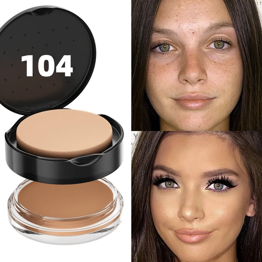 Foundation Concealer Nine Color High Coverage Waterproof Long Lasting Anti Dark Circle Freckle Cover For All Skin Types