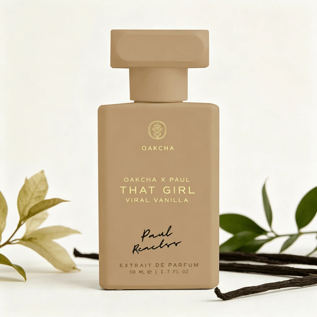 OAKCHA That Girl Viral Vanilla Designer Dupe Women Perfume Viral Warm Creamy Vanilla Sweet Scent 50ml Portable Matte Khaki Bottle Long Wear Feminine Neutral Fragrance Affordable Daily Perfume