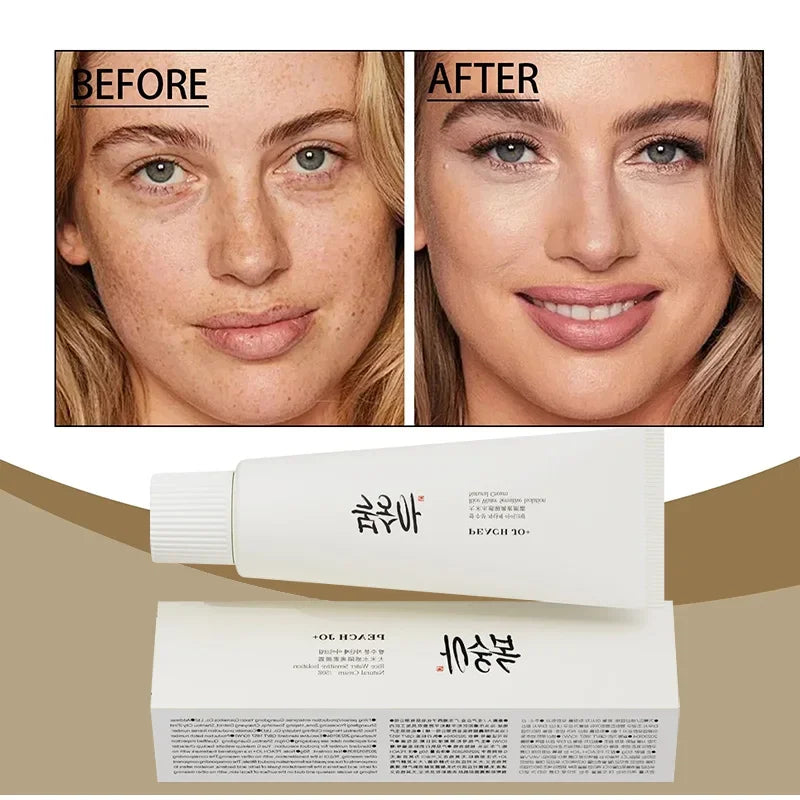 Korean Rice Extract Cream SPF50+ Hydrate Moisturizing Improve Dullness Even Out Brightening Light-feeling Concealer