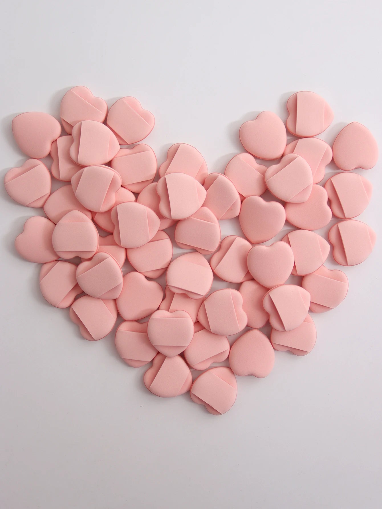 Juego de 50 mini almohadillas de base sin látex para maquillaje de base líquida Esponjas suaves y ligeras para entusiastas de la belleza