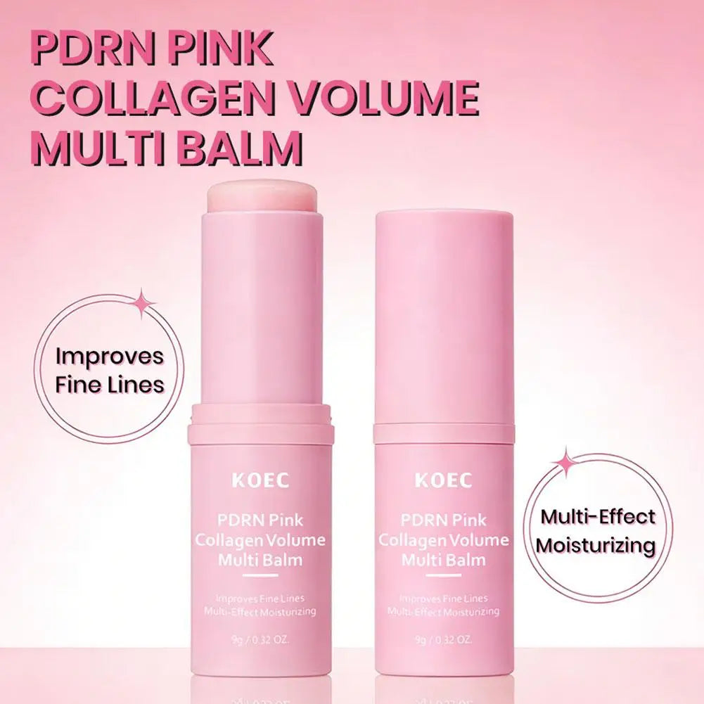 KOEC Multi Balm Stick Nourishing Smoothing Anti Wrinkle Hydrating Face Neck Local Repair Solid Skincare Stick Full Skin Type