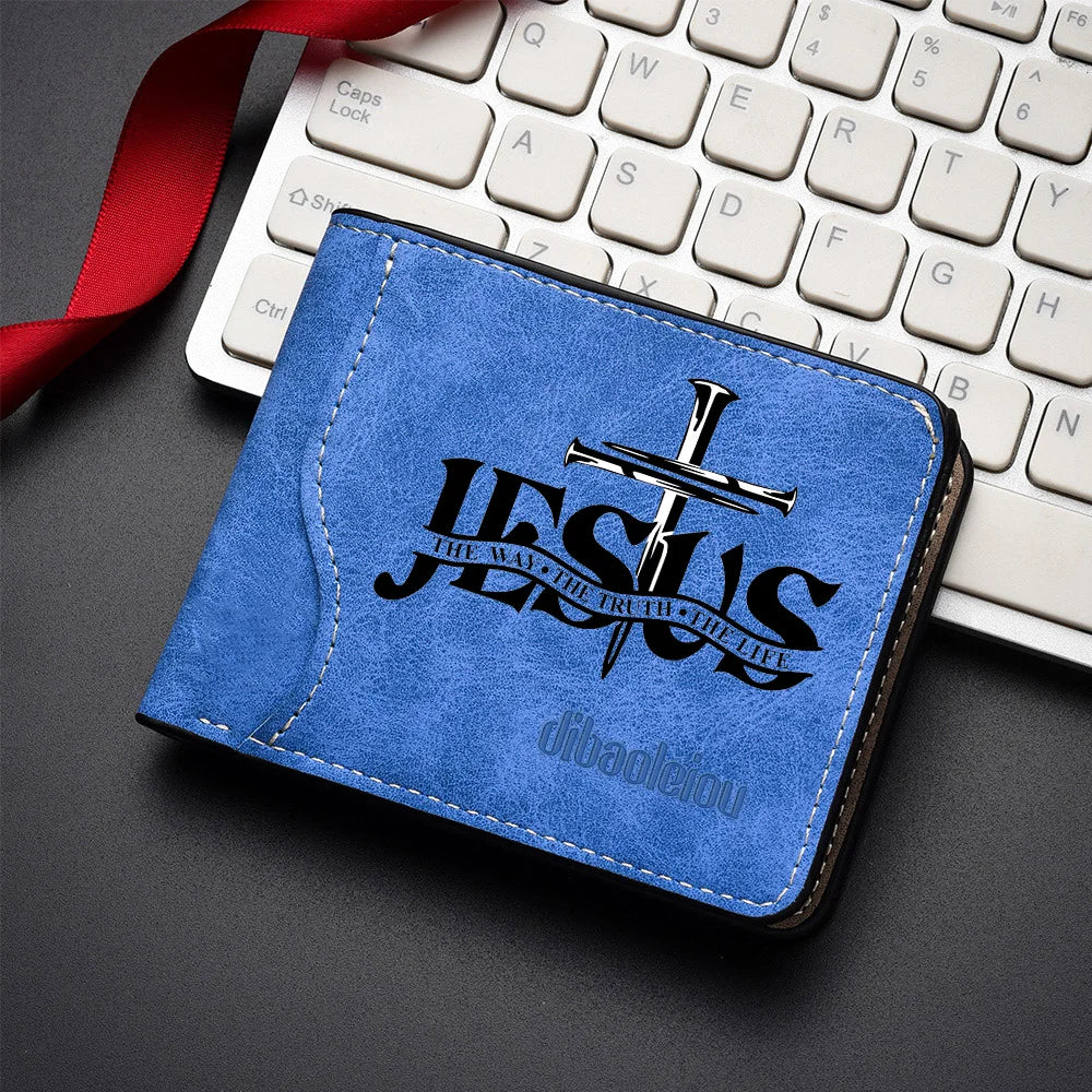 Men's Fashion Short Wallet PU Leather Multiple Card Slots High-Quality Personalized Soft Leather Wallet