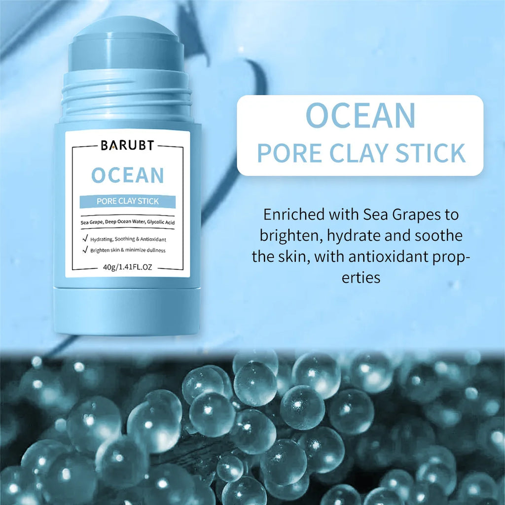 Remove Blackhead Acne Mugwort Solid Mask Cleans Pores Stick Facial Blemish Black Dots Shrink Pores Korean Skin Care Products
