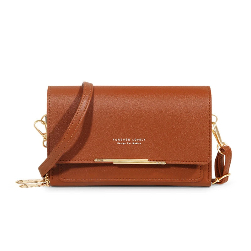 Women Crossbody Bag Fashion Shoulder Messenger Bag Multi-pocket Solid Color Bag Luxury For Ladies Handbag