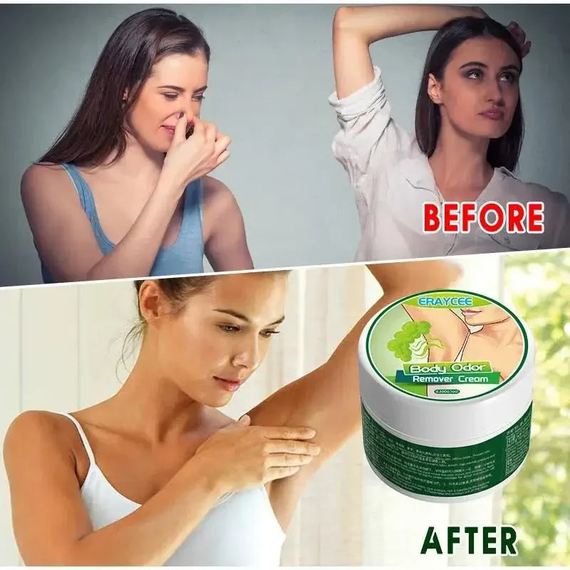 Underarm Deodorant Cream - Herbal Antiperspirant for Body Odor 10g