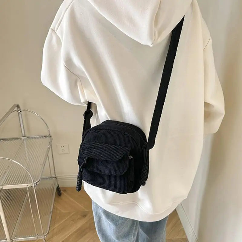 Crossbody Bag For Women Casual Style Zipper Closure Adjustable Strap Large Capacity Multi Pockets Messenger Bags Shoulder Purse