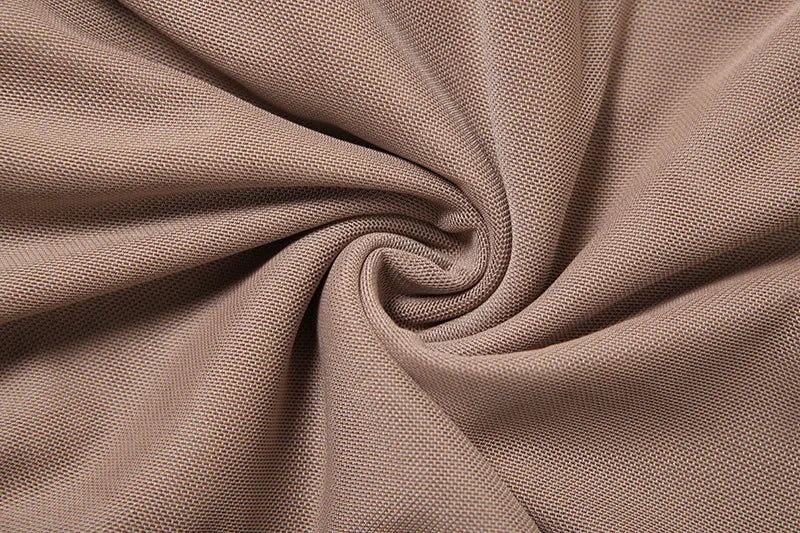 Fashionable Strapless Slim Fit Long Dress Sexy Trendy Girl High Waist Irregular Design Knitted Pure Color Spring New Arrival