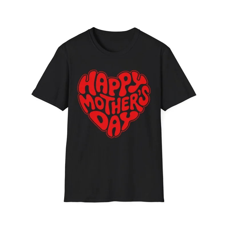 Mom Heart Graphic Tee | Women's Casual T-shirt