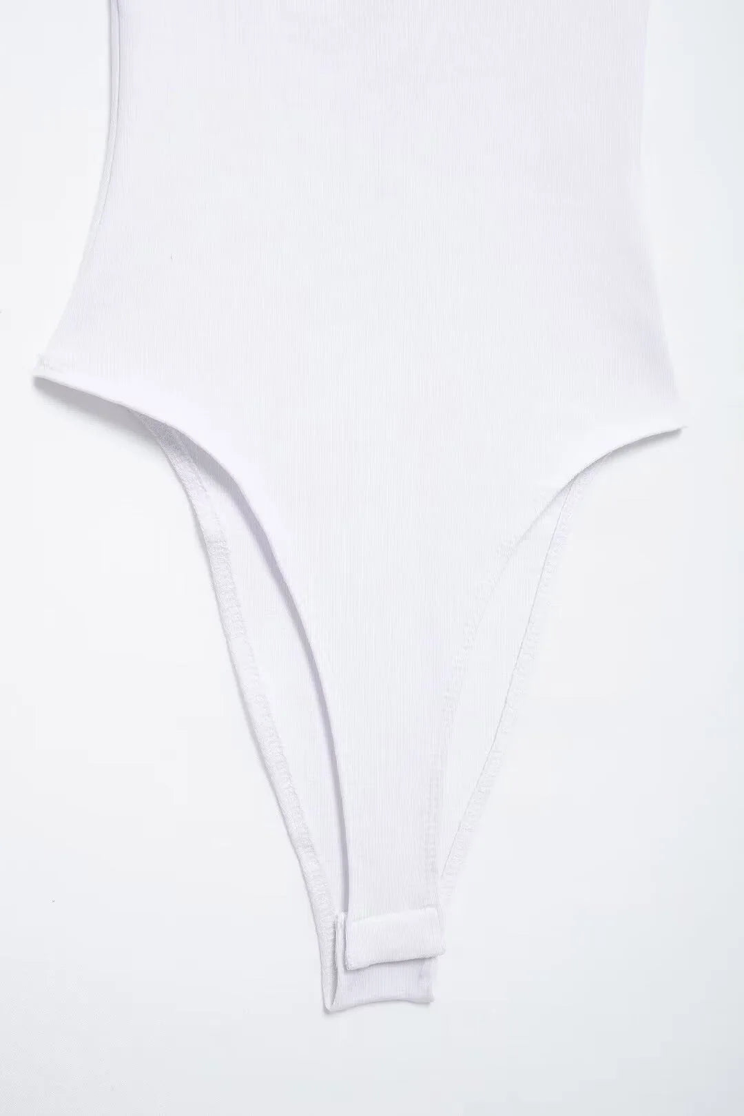 Skinny Ribbed Bodysuits for Women, O Neck, Straps, Snap-Button, Female Playsuits, Sexy Fashion