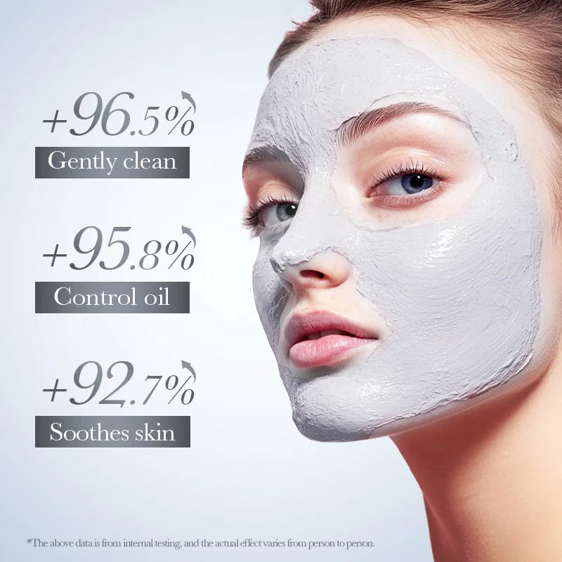 Sadoer Volcanic Mud Face Masks Stick Clay Mask Shrink Pores Deep Blackhead Remover Facial Cleansing Moisturizing